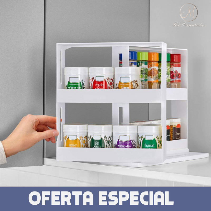 Mesa Organizadora Para Tempeiros e Condimentos - OrgaMix